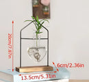 DecorBites™ Modern Crystal Glass Test Tube Vase