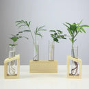 DecorBites™ Modern Crystal Glass Test Tube Vase