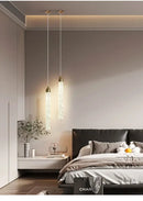 DecorBites™ Modern Crystal Pendant Light with Gold Fixtures - Home Decor