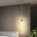 DecorBites™ Modern Crystal Pendant Light with Gold Fixtures - Home Decor