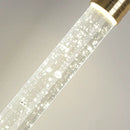 DecorBites™ Modern Crystal Pendant Light with Gold Fixtures - Home Decor