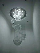 DecorBites™ Modern Crystal Raindrop Chandelier - 13 Lights