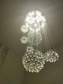 DecorBites™ Modern Crystal Raindrop Chandelier - 13 Lights