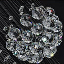 DecorBites™ Modern Crystal Raindrop Chandelier - 13 Lights