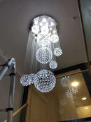 DecorBites™ Modern Crystal Raindrop Chandelier - 13 Lights