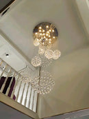 DecorBites™ Modern Crystal Raindrop Chandelier - 13 Lights