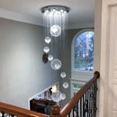 DecorBites™ Modern Crystal Raindrop Chandelier - 13 Lights