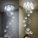 DecorBites™ Modern Crystal Raindrop Chandelier - 13 Lights