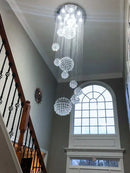 DecorBites™ Modern Crystal Raindrop Chandelier - 13 Lights