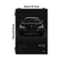 DecorBites™ Modern Famous Cars Canvas Wall Art Print - Unframed