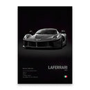 DecorBites™ Modern Famous Cars Canvas Wall Art Print - Unframed
