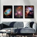 DecorBites™ Modern Galaxy Canvas Art Prints for Home