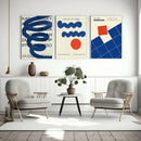 DecorBites™ Modern Geometric Bauhaus Art Prints