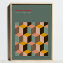 DecorBites™ Modern Geometric Bauhaus Canvas Wall Art