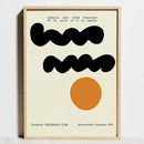 DecorBites™ Modern Geometric Bauhaus Canvas Wall Art