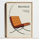 DecorBites™ Modern Geometric Bauhaus Canvas Wall Art