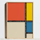 DecorBites™ Modern Geometric Bauhaus Exhibition Posters - Wall Art
