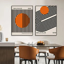 DecorBites™ Modern Geometric Canvas Wall Art Prints