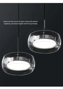 DecorBites™ Modern Glass Dining Table Pendant Light