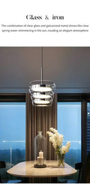 DecorBites™ Modern Glass Dining Table Pendant Light