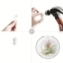 DecorBites™ Modern Hanging Glass Vase for Home Decor