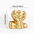 DecorBites™ Modern Human Body Shape Resin Vase