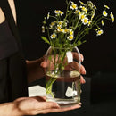 DecorBites™ Modern Hydroponic Glass Flower Vase for Home & Wedding
