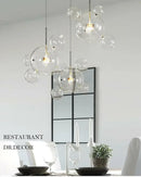 DecorBites™ Modern LED Bubble Chandelier for Home