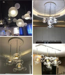 DecorBites™ Modern LED Bubble Chandelier for Home Lighting