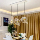 DecorBites™ Modern LED Bubble Chandelier for Home Lighting