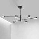 DecorBites™ Modern LED Chandelier - Gold Black - Living Room - Bedroom