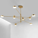 DecorBites™ Modern LED Chandelier - Gold Black - Living Room - Bedroom