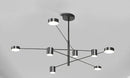 DecorBites™ Modern LED Chandelier - Gold Black - Living Room - Bedroom