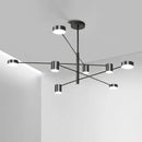 DecorBites™ Modern LED Chandelier - Gold Black - Living Room - Bedroom