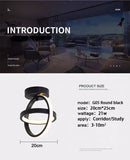 DecorBites™ Modern LED Chandelier Light for Home
