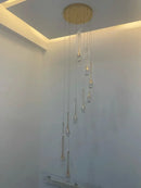 DecorBites™ Modern LED Crystal Chandelier for Home Decor