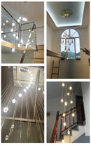 DecorBites™ Modern LED Crystal Chandelier for Home Decor