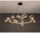 DecorBites™ Modern LED Glass Chandelier with Adjustable Cord