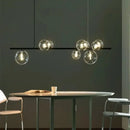 DecorBites™ Modern LED Glass Chandelier with Adjustable Cord