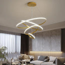 DecorBites™ Modern LED Pendant Lamp in Black