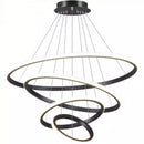 DecorBites™ Modern LED Pendant Lamp in Black