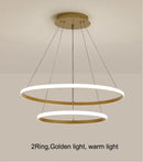 DecorBites™ Modern LED Pendant Lamp in Black