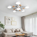 DecorBites™ Modern Macaron Ceiling Chandelier with 3-Color Dimming
