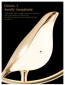 DecorBites™ Modern Magpie Bird LED Pendant Lights