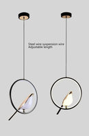 DecorBites™ Modern Magpie Bird LED Pendant Lights