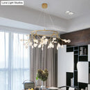 DecorBites™ Modern Metal LED Dining Room Chandelier - Elegant Hanging Pendant Light