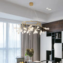 DecorBites™ Modern Metal LED Dining Room Chandelier - Elegant Hanging Pendant Light