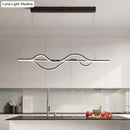 DecorBites™ Modern Metallic LED Pendant Light for Dining Room and Island in Coffee
