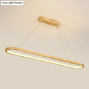 DecorBites™ Modern Minimalist Wooden LED Strip Pendant Light for Restaurants