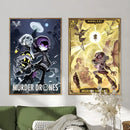 DecorBites™ Modern Murder Drones Poster - Home Decor